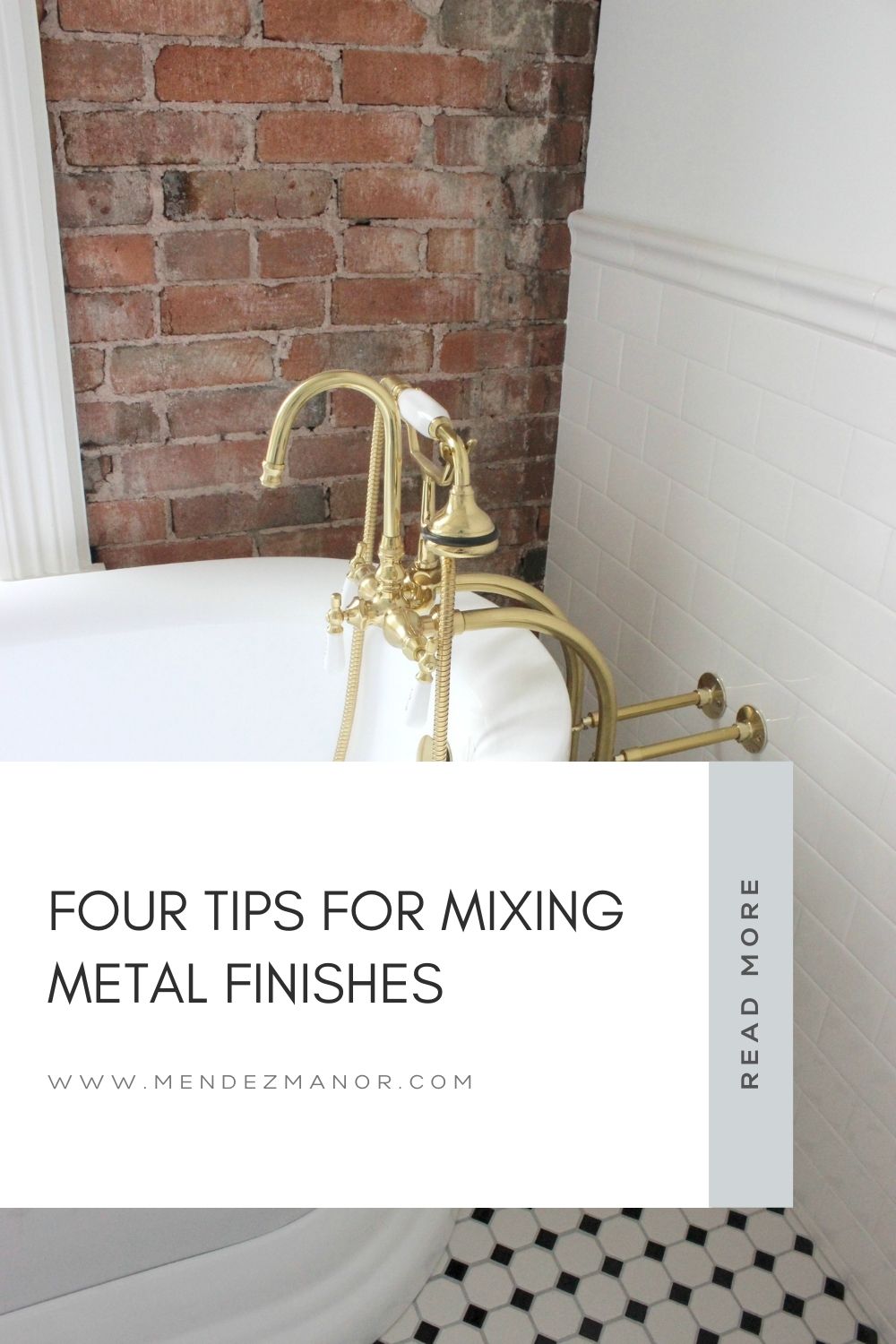 How To Mix Metal Finishes In Your Home - Four Tips For A Cohesive Look