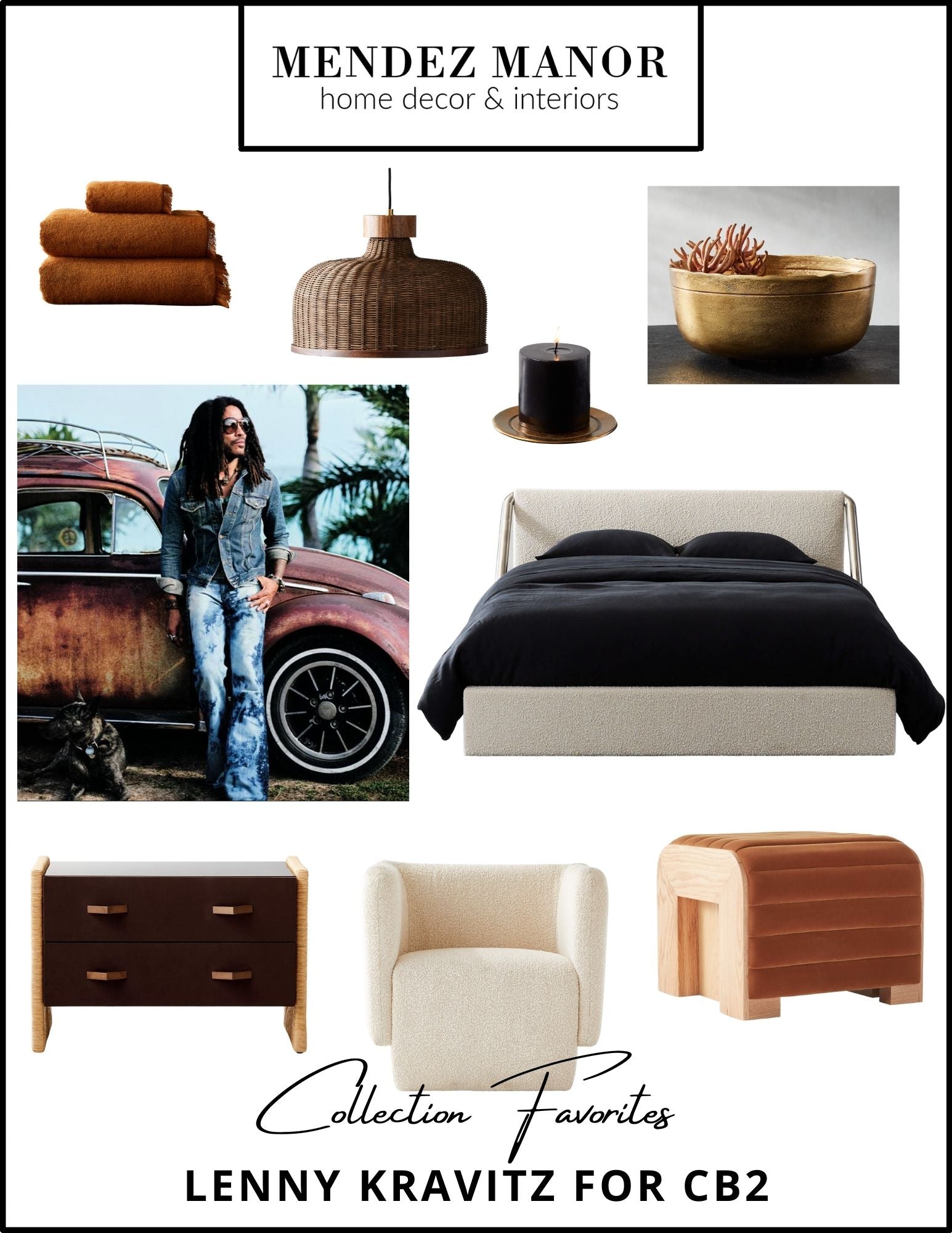 Favorites From The Lenny Kravitz Collection For CB2