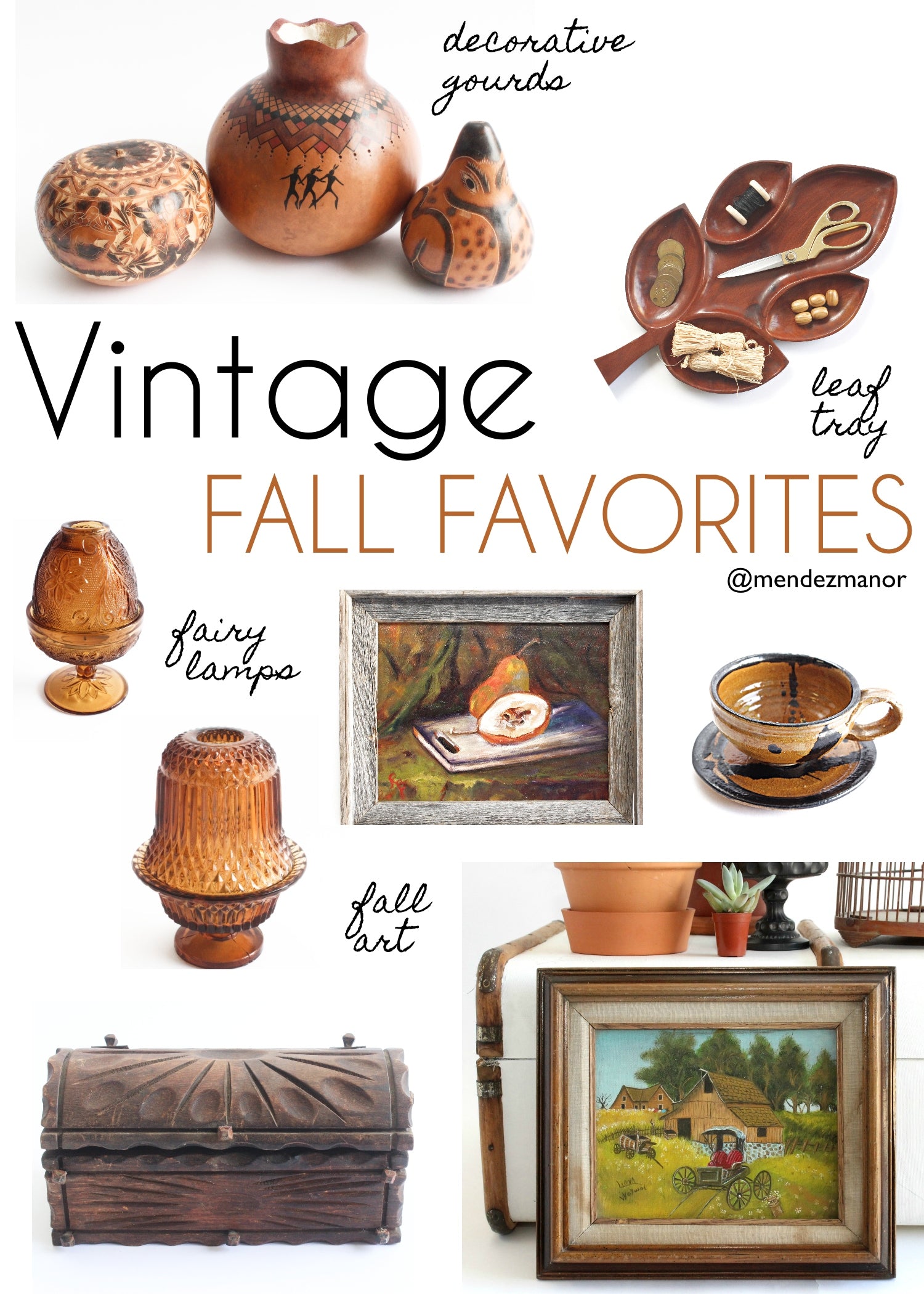 Vintage Home Decor: Fall Favorites From The Shop