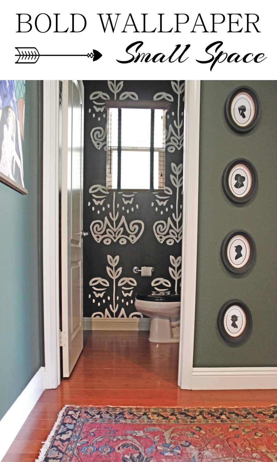 Interior Design: Bold Wallpaper In A Small Room