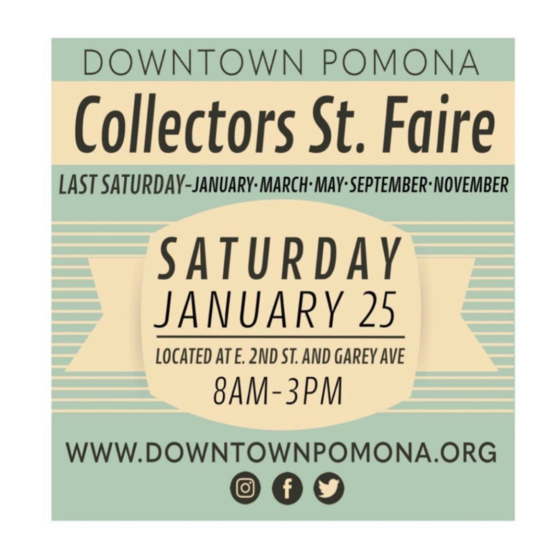 Collectors Street Faire This Saturday