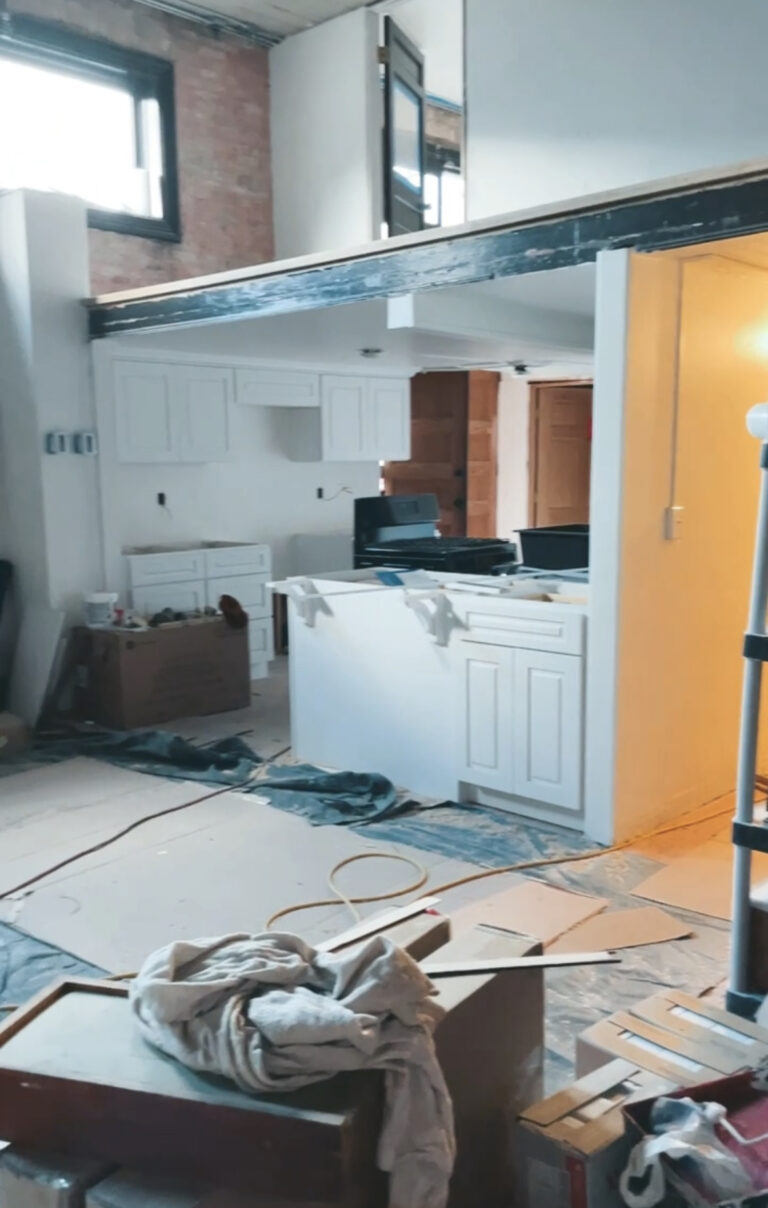 Loft Apartment Renovation Project Overview - Mendez Manor