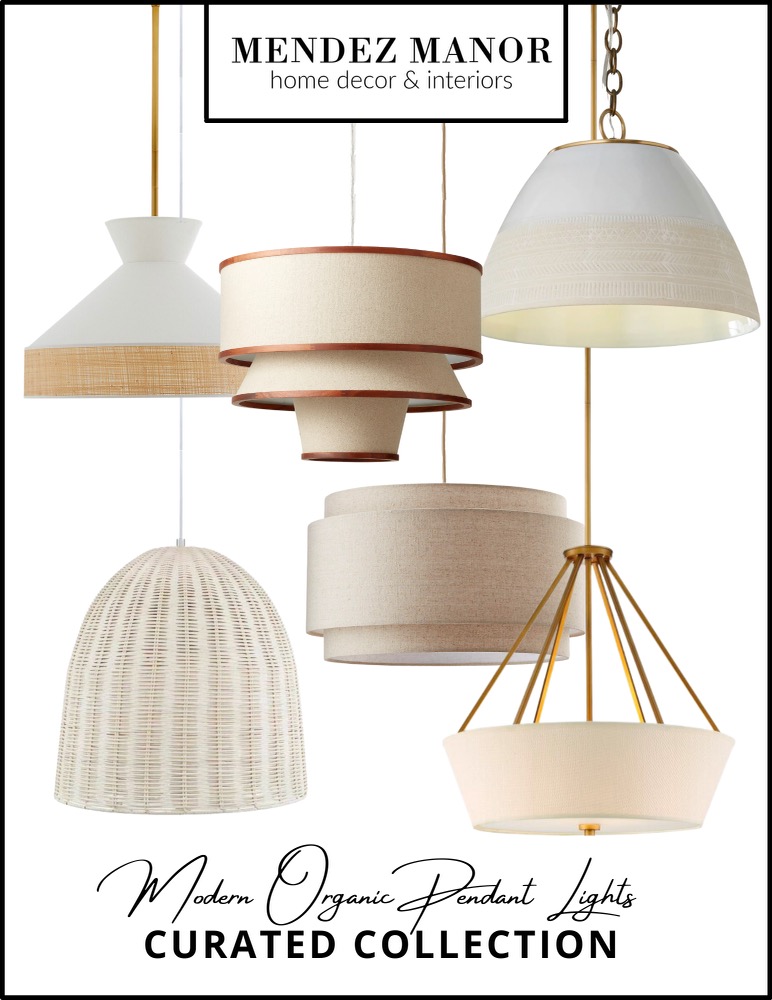Modern Organic Pendant Light Curated Collection