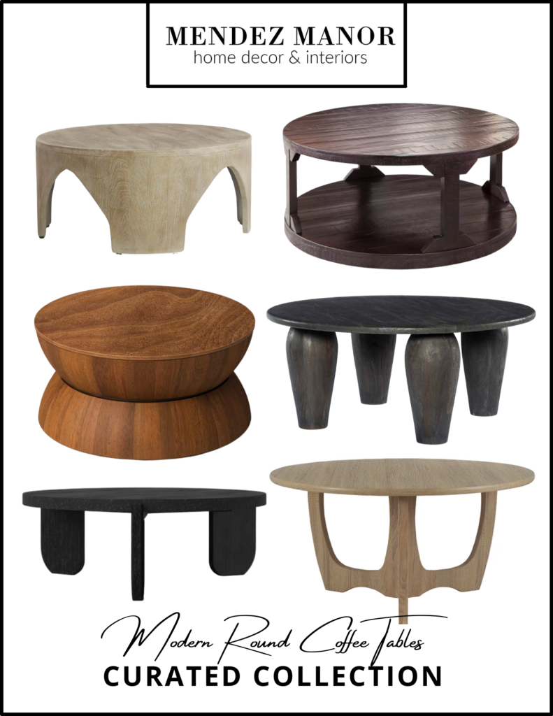 Modern Round Coffee Tables