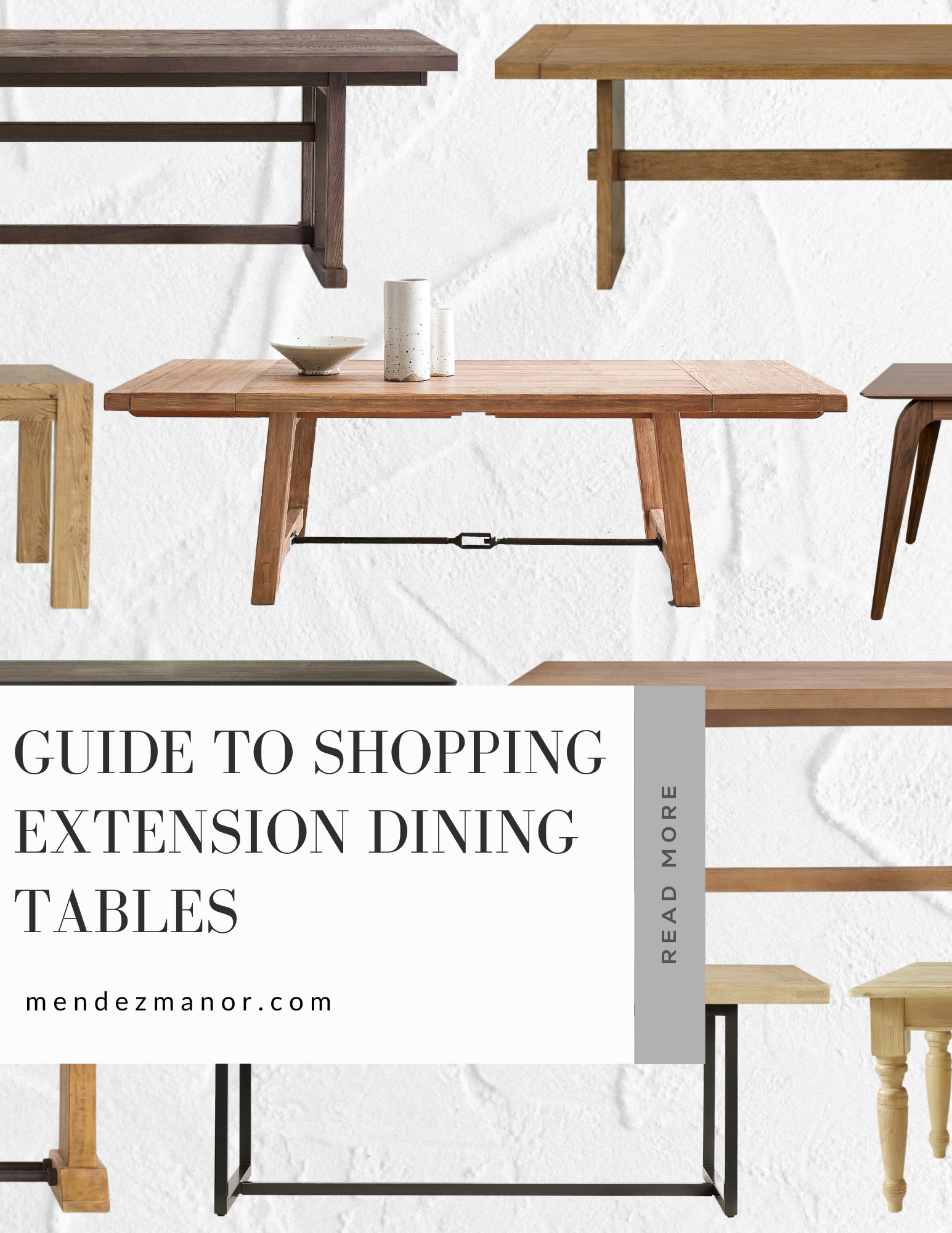 Easy Guide to Shopping Extension Dining Tables