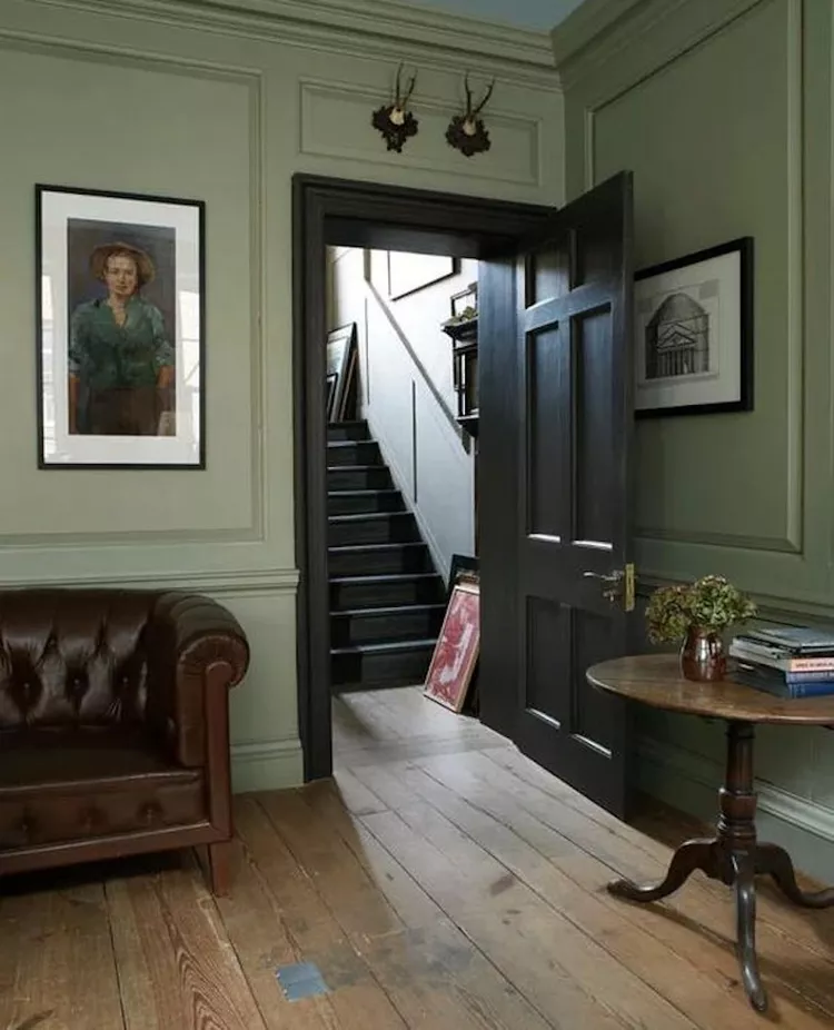 Farrow and Ball French Gray Popular Green Paints