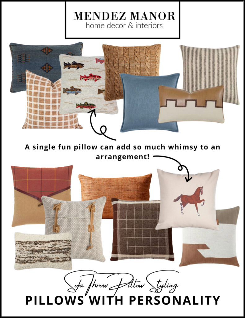 Sofa Throw Pillow Styling Guide Pillows with Personality