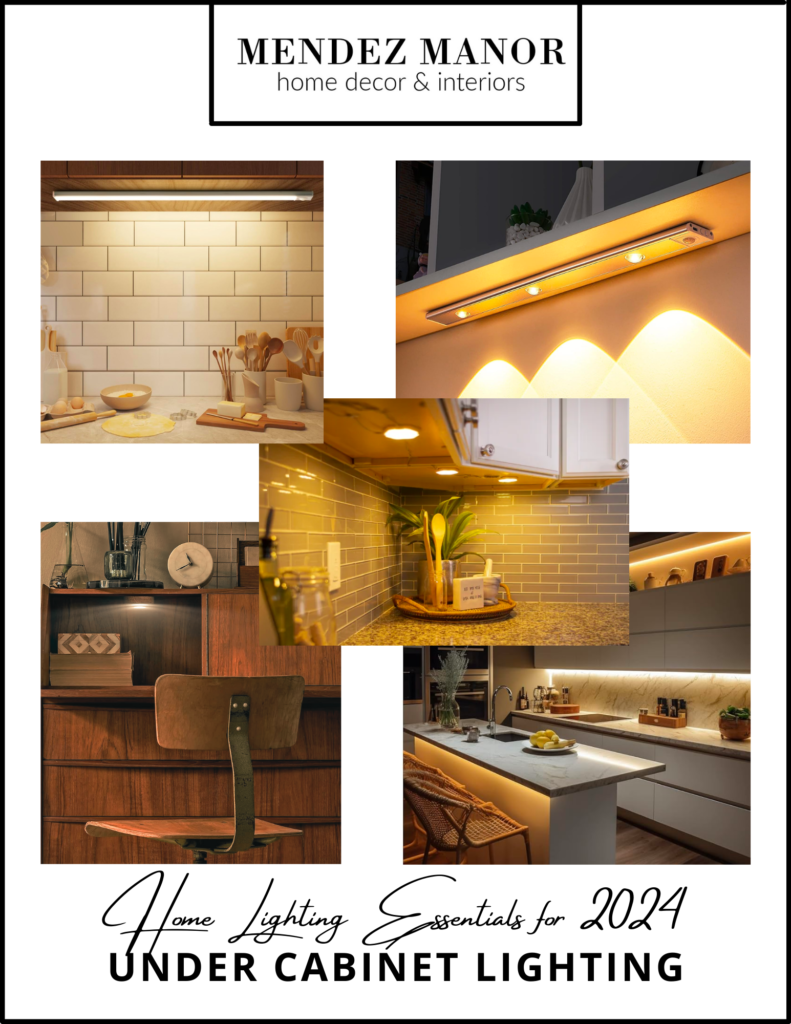 Under Cabinet Lighting Trends 2024, suggestions to avoid the "big light problem"