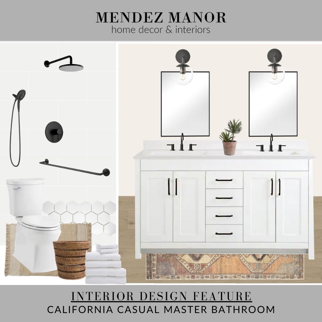 master bathroom online interior design