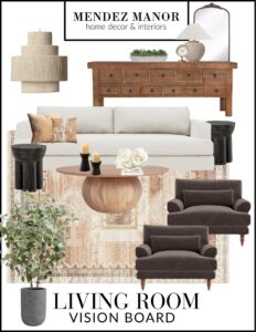 California Casual living room design