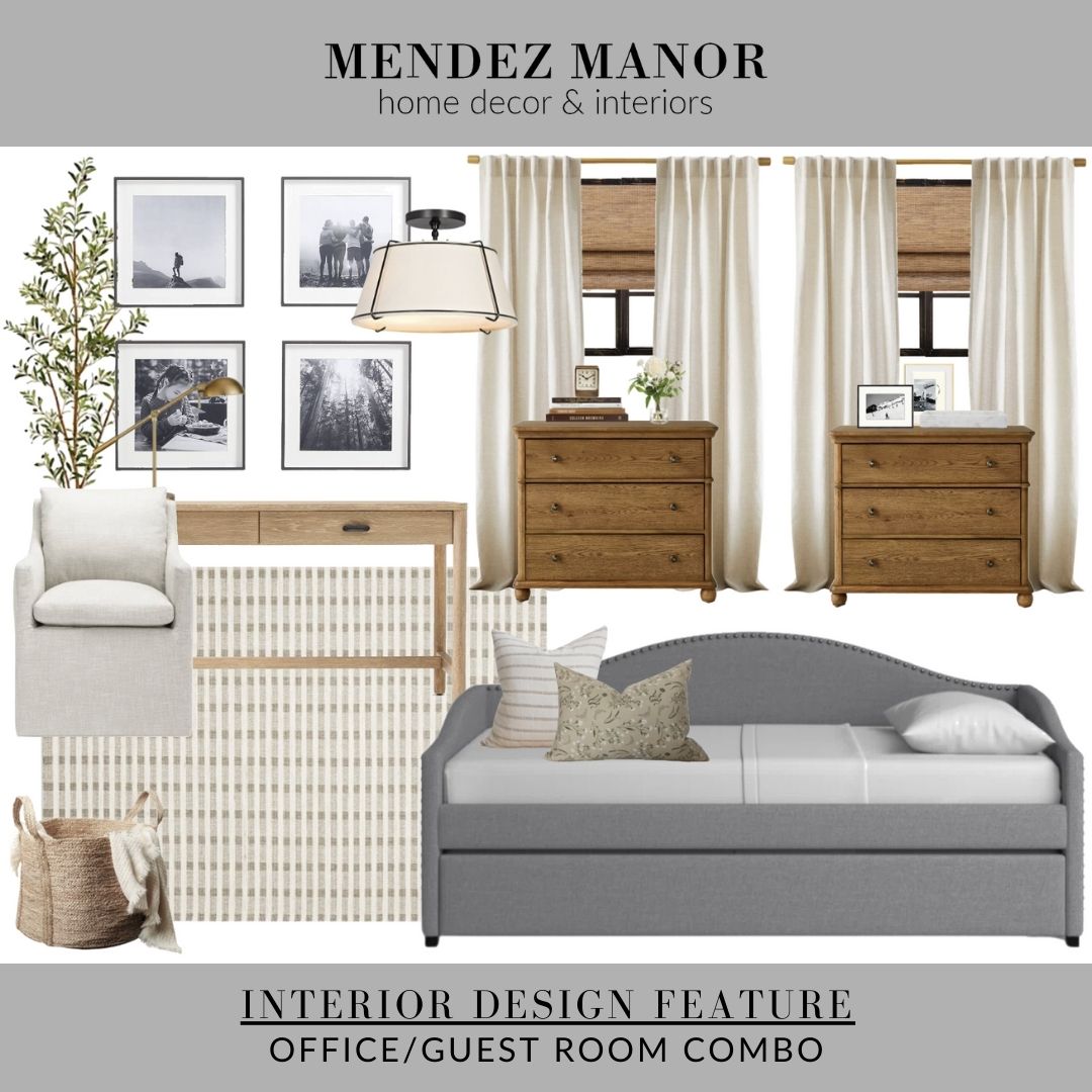 office guest room combo design