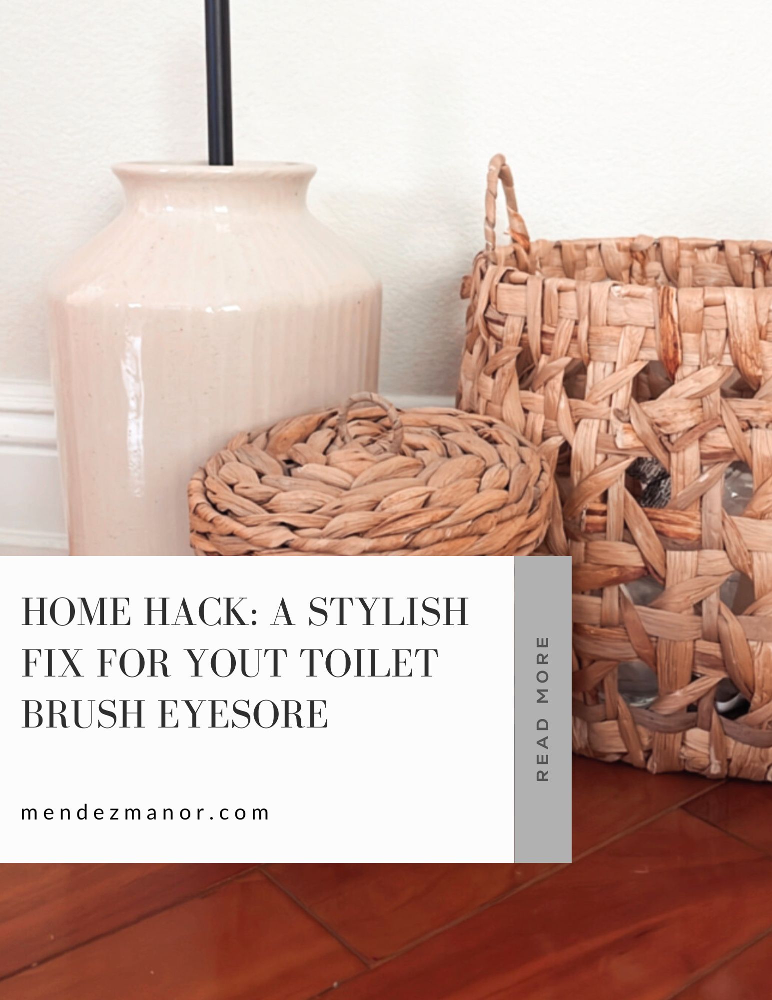 Home Hack: A Stylish Fix for Your Toilet Brush Eyesore