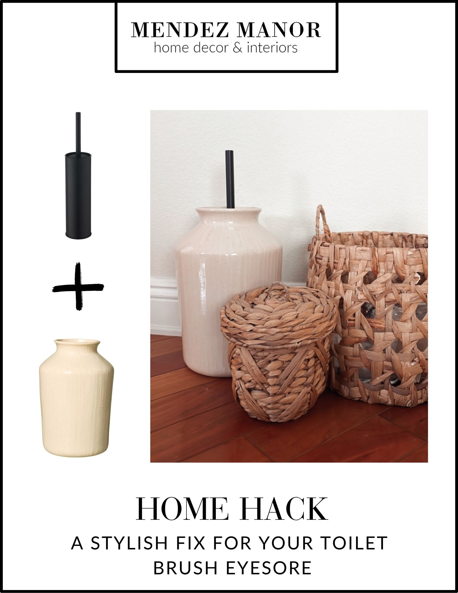 how to hide your ugly toilet brush