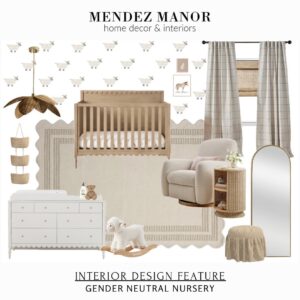 gender neutral nursery design