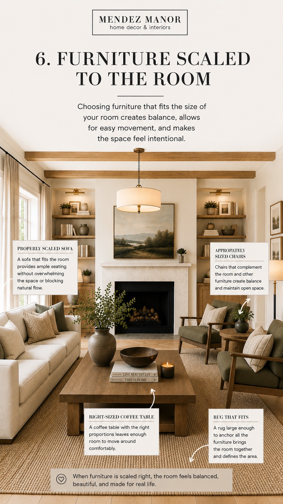 interior design principles for a cohesive home